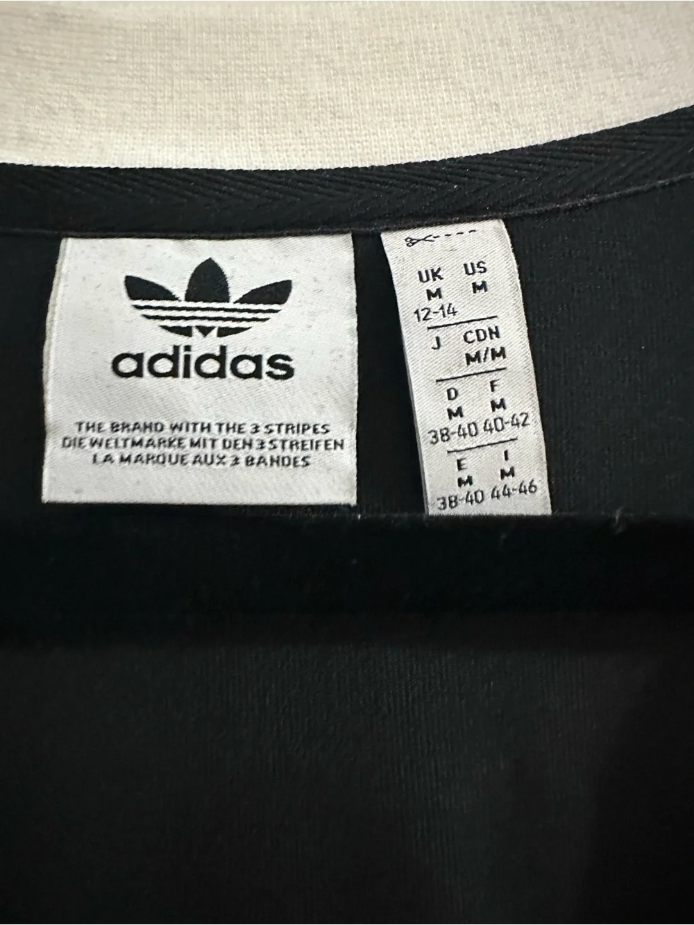 Adidas Women's Black V-Neck Maxi Dress with White Trim and side slit